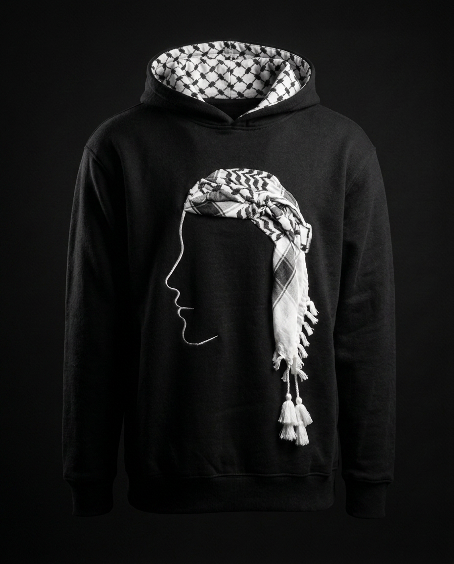 UNITY Hoodie Noir Silhouette